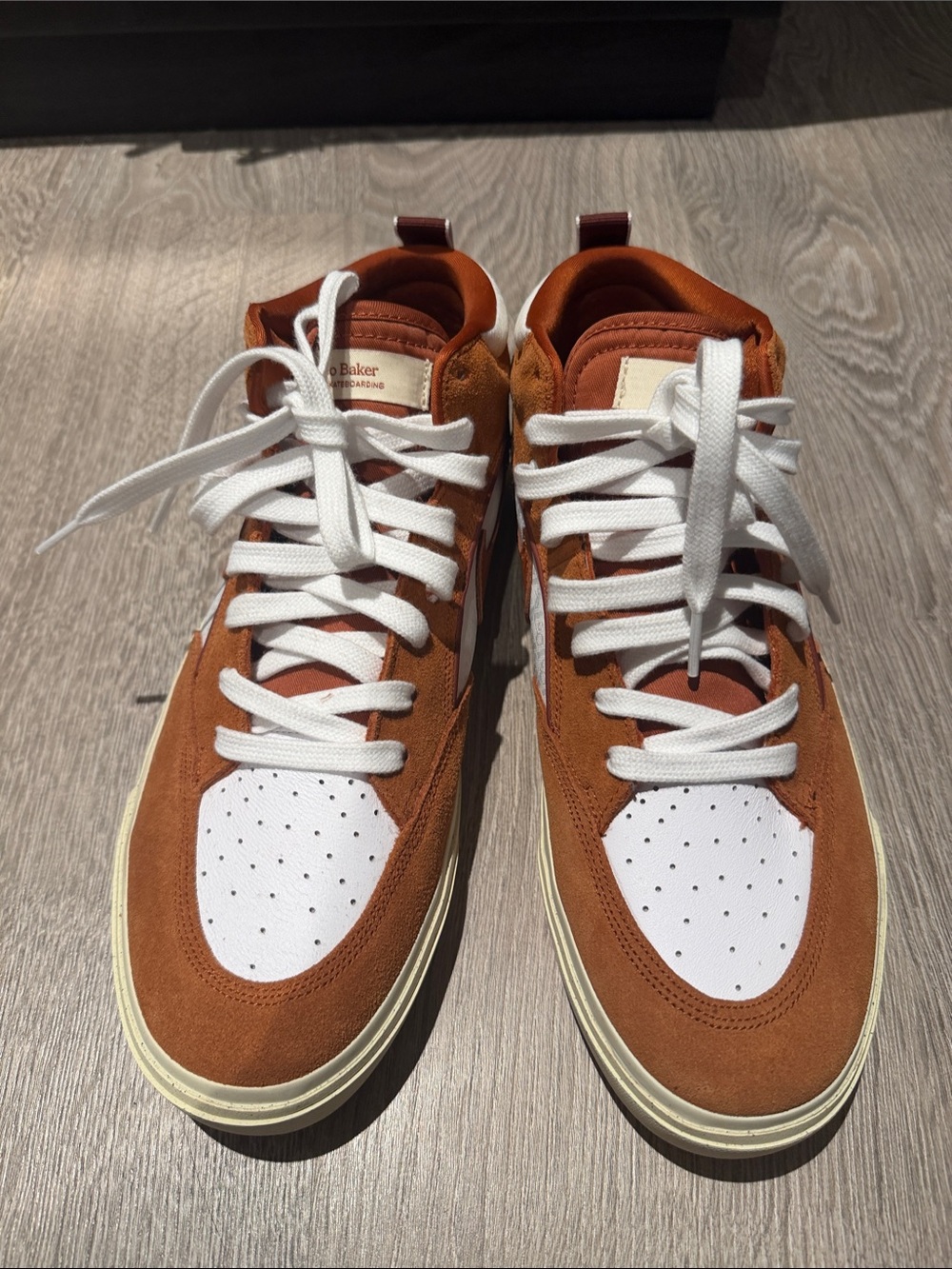 Nike SB Leo React Russet Brown & Coconut Skate Shoes